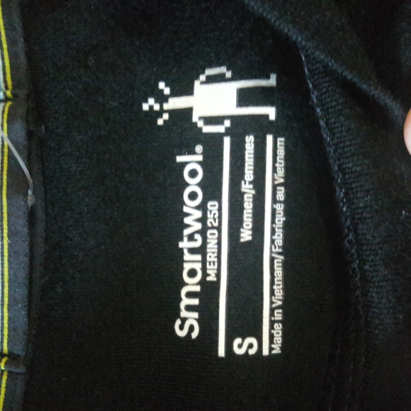 Smartwool women's merino 250 baselayer crew black - Picture 7 of 7